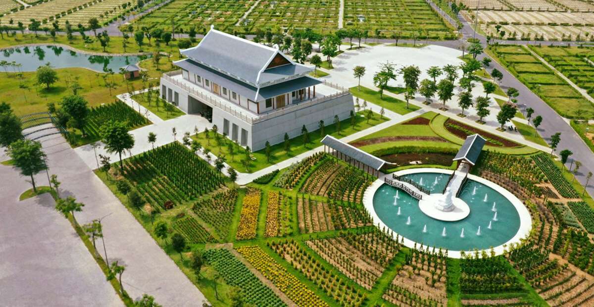 Nhà tang lễ tại Sala Garden có diện tích hơn 3.000m2, có thể phục vụ nhiều tang lễ cùng lúc