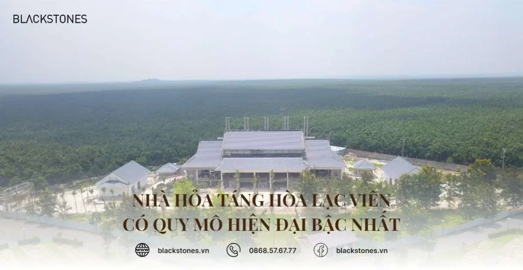 Nhà hỏa táng Hòa Lạc Viên - Sala Garden có quy mô hiện đại bậc nhất