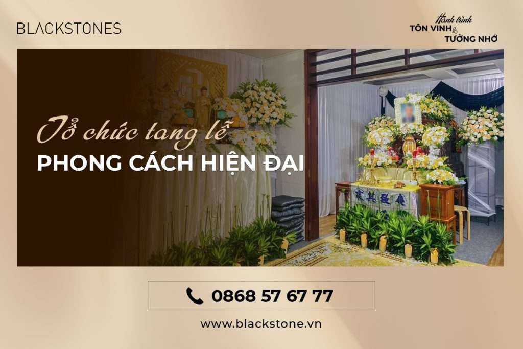 Tổ chức đám tang phong cách hiện đại