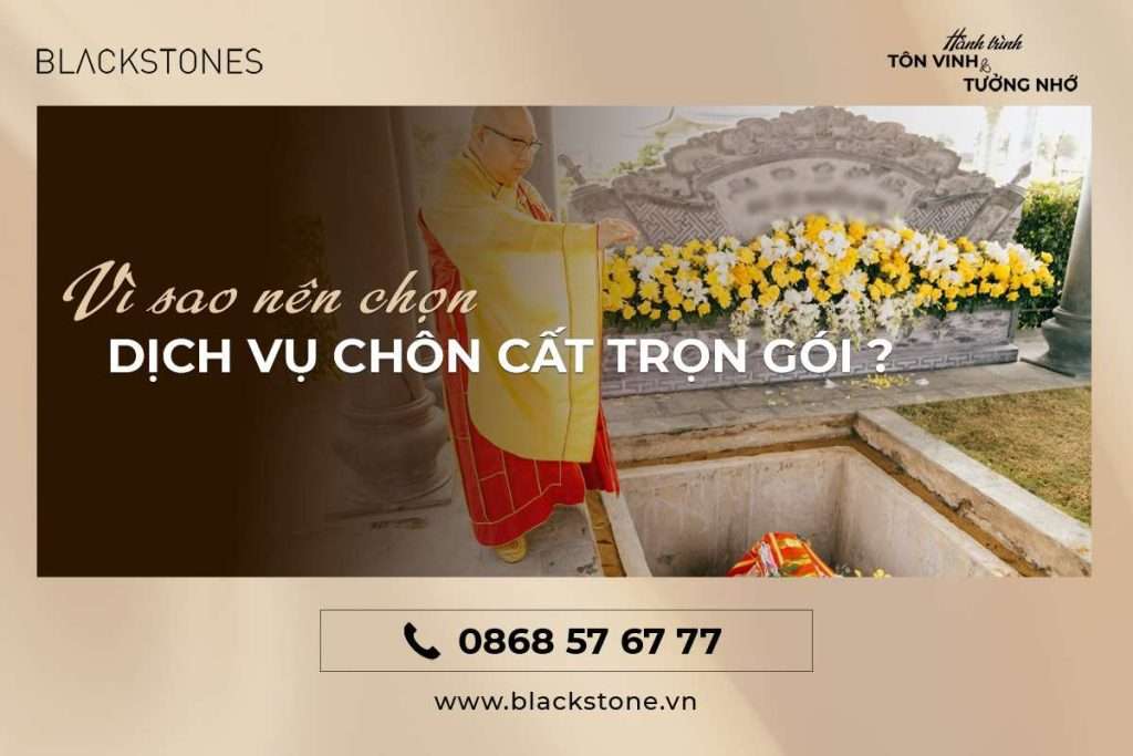 Gia đình lưa chọn dịch vụ chôn cất trọn gói