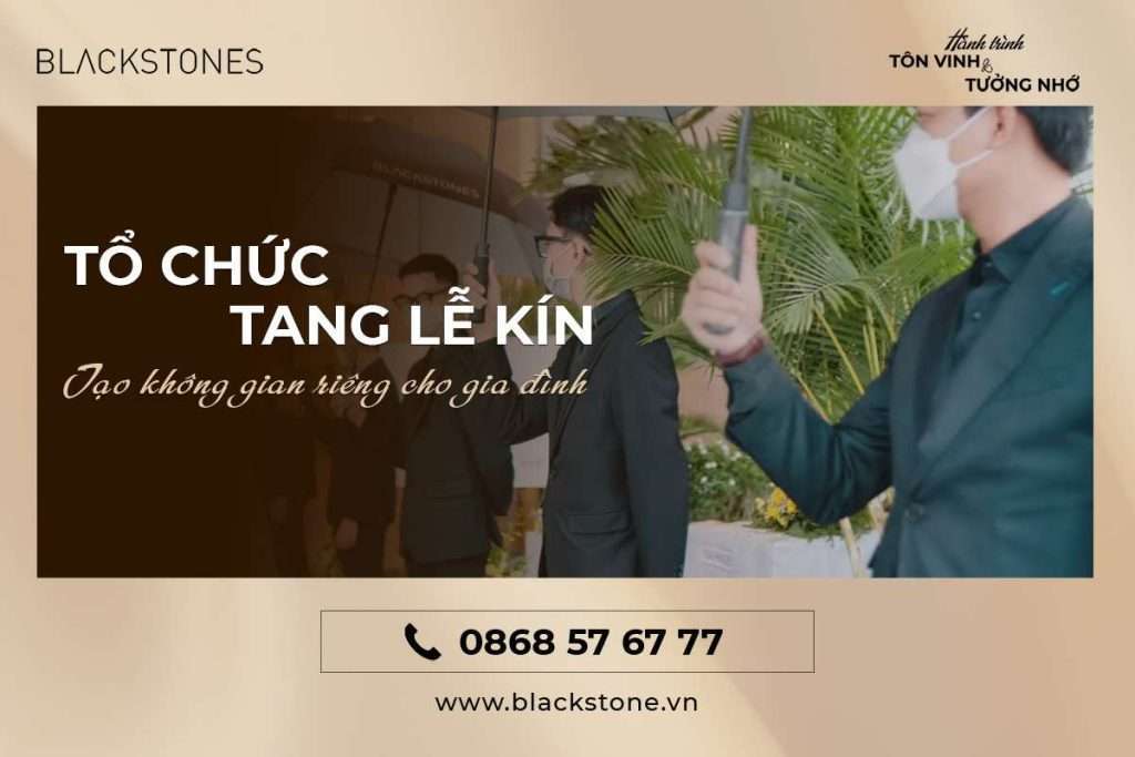 Tổ chức đám tang kín, giữ không gian riêng cho gia đình