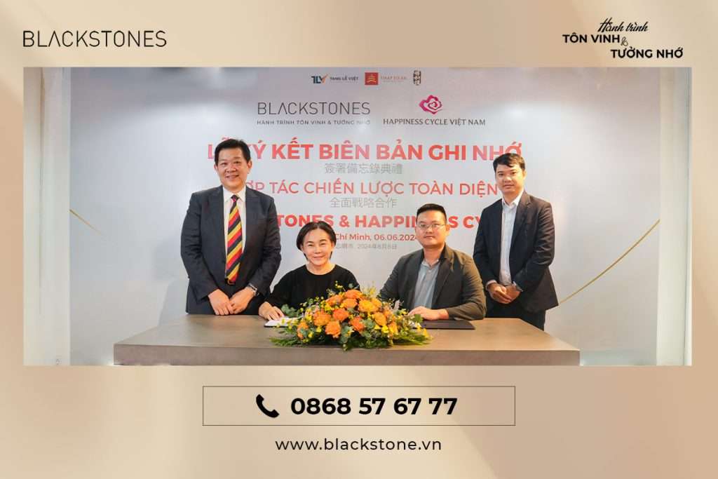 Dịch vụ lưu giữ tro cốt kí kết hợp tác chiến lược toàn diện cùng Blackstones