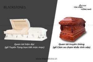 Hình ảnh chọn quan tài người chết theo hiện đại và truyền thống